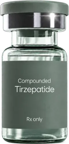Compounded Tirzepatide vial